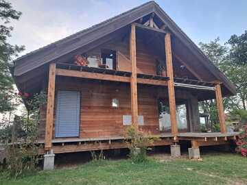 Remplacement poteaux sur terrasse bois à Cadalen