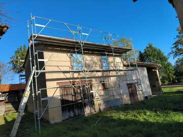 Réfection de charpente et couverture en tuiles médianes - Gaillac 