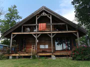 Remplacement poteaux sur terrasse bois à Cadalen